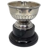 Silver Trophy Cup on Stand, London 1936 by Birch & Gaydon.