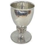 Omar Ramsden and Alwyn Carr Silver Goblet. 119 g. London 1912