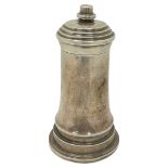 Unusual Silver Pepper Grinder. 115 g. Chester 1939, Walker and Hall