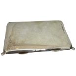 Silver Cigarette/Card Case, 92g. London 1918 Sampson Mordan & Co.