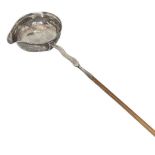 Georgian Silver Toddy Ladle. c.1809