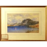 Lennard Lewis (British, 1826-1913) Lake Maggiore