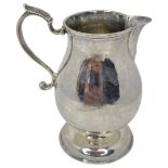 Small Handmade Georgian Silver Sparrowbeak Jug. 82 g. Late 18th/Early 19th Century