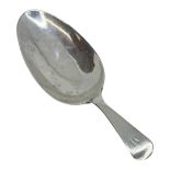 Unusual Early Silver Medicine/Large Caddy Spoon. 33 g. Unmarked