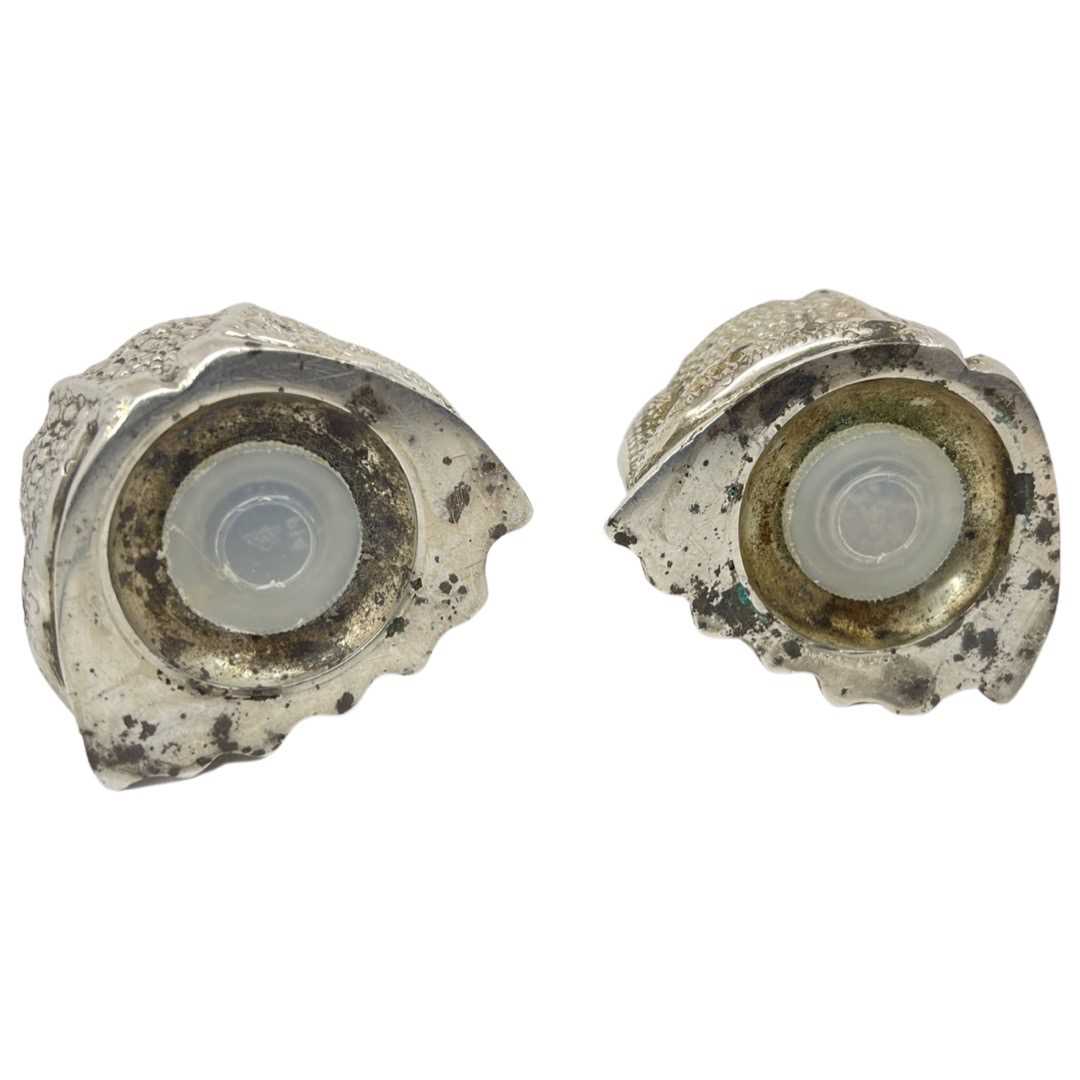 Pair of Fine Quality Frog Cruets. 227 g. London 1967, William Comyns & Sons - Image 3 of 5