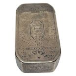 Early Georgian Snuff Box. 57 g. Birmingham 1788, Samuel Pemberton