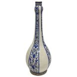 A Blue and White bottle-shaped vase