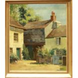 Oliver Bedford (British, 1902-1977) Cottage in Cornwall
