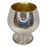 Silver Brandy Cup. 179g. Birmingham 1973, Toye Kenning & Spencer