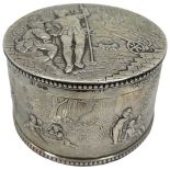 Good Quality Silver Table Box. 228 g. London Import 1907, George Bedingham