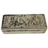 Victorian Silver Snuff Box. 79 g. Birmingham 1893, Thomas Hayes