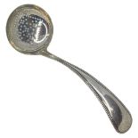 Dutch Silver Sifter Spoon. 43g. CB, 1886.