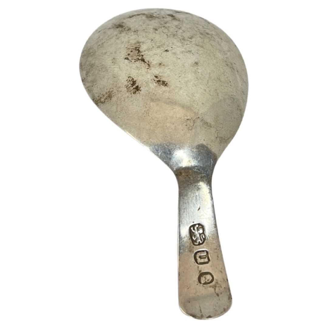 Georgian Silver Caddy Spoon. Birmingham 1818 - Image 2 of 3