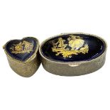 Two Vintage 'Fragonard' Pill Boxes