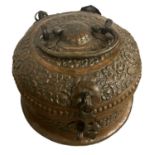 Persian Copper Spice Carrier