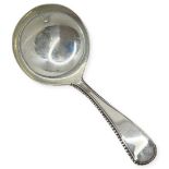 Georgian Silver Caddy Spoon. 10 g. London 1785, Richard Crossley probably.