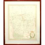 A Plan of Wells in the County of Norfolk 1792 - Hand Coloured Map Redrawn 1986