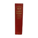 Rare unexpurgated annotated translation English edition of 'Mein Kampf' by Afolf Hitler.