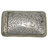 Georgian Silver Snuff Box. 31 g. Birmingham 1813, Joseph Wilmore