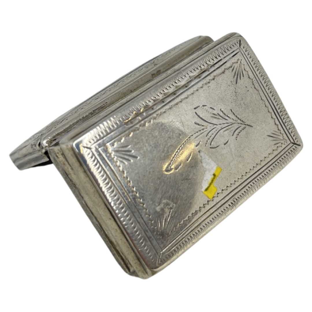 19th Century Dutch Silver Snuff Box. 48 g. Hallmarks to Interior - Image 3 of 4