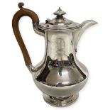 Georgian Silver Coffee Pot, 706g. James Charles Eddington London 1830.