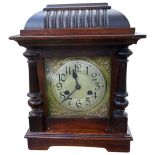 Edwardian Mahogany Mantel Clock