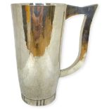 Good Quality Handmade Tall Tankard. 300 g. Birmingham 1972, Maker CWP