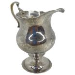 Early Georgian Silver Cream Jug. 83 g. London 1767