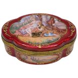 A Fine 19th Century Limoges Enamel Box