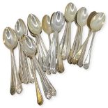 Golfing Interest. Quantity of Silver Teaspoons (28). 383 g. Various Dates and Makers