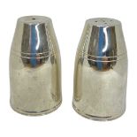 Pair of Missile Shaped Silver Cruets. 169 g. London 2001, Maker JAC