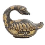 SILVER CHINESE DUCK POSSIBLY TANG DYNASTY