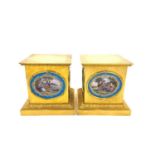 PAIR OF 19TH CENTURY SEVRES STYLE STANDS