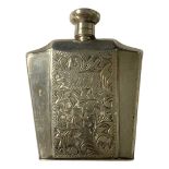 Japanese Silver Perfume Bottle, 20th Century. 5cm