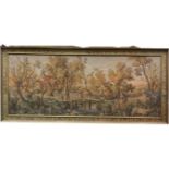 Large Framed 18th Century Style Tapestry 176 x 80cm