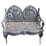 Coalbrook Style 2 Seat Cast Iron Garden Bench