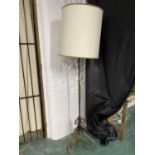 Large Wrought Iron Lamp or Hall Stand 145cm