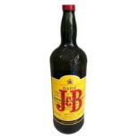 A Very Large 4.5 Litre Bottle of J&B Whiskey