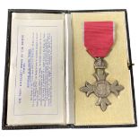 An MBE and all Accompanying Certificates and Paperwork