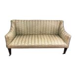 A Regency Style 3 Seat Sofa.