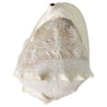 Grand Tour Large Cameo Carved Conch Shell, 19th Century
