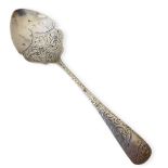 Silver Ice Cream Spoon, 21g Birmingham 1906 by Joseph Gloster