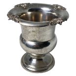 American Silver Urn Toothpick Holder 7.5cm 71g. Fisher Silversmiths Inc, New Jersey c1960