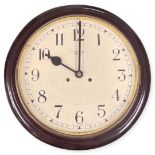 Smiths Enfield Circular c1930 Wall Mounted Clock 30 cm