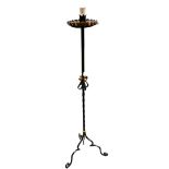 Tall Decorative Metal Candle/Lamp Holder