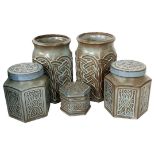 5 Pieces of Tyn Llan Pottery (5)