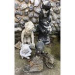 Collection of Stone Animals and Figures (5)