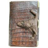 Early 20th Century Baby Alligator Handbag 30cm