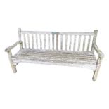 Wooden Garden 3-Seater Bench