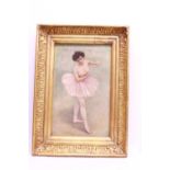 French School (Late 19th Century) A Dancing Ballerina